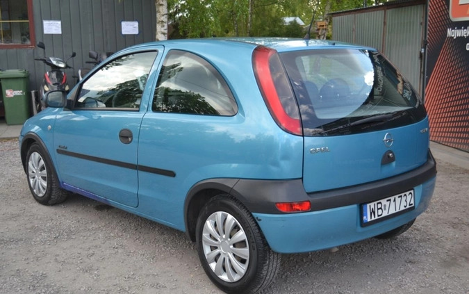 Opel Corsa cena 3200 przebieg: 188135, rok produkcji 2001 z Warszawa małe 22